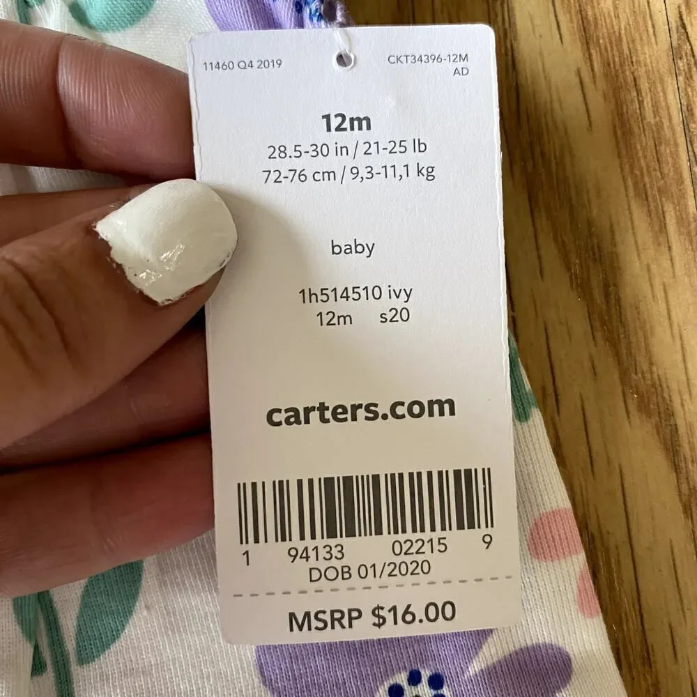 Carters carters floral